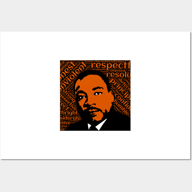 MLK 5 Wall Art by truthtopower